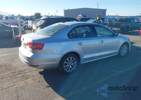 2015 Volkswagen Jetta 1.8T Se из США, поврежденный, VIN 3VWD17AJ3FM329762